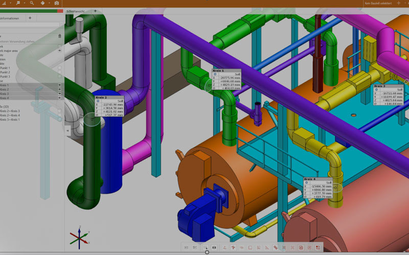 CAD Modellerstellung Haustechnik