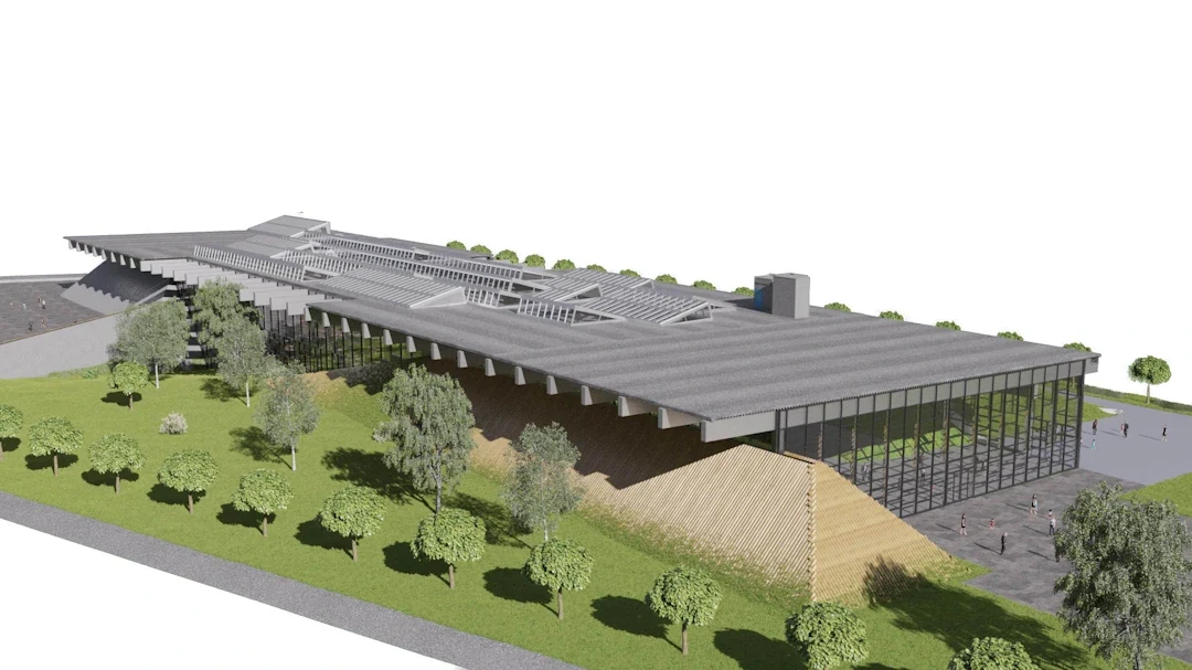 Laserscan CAD Daten Veranstaltungsgebäude