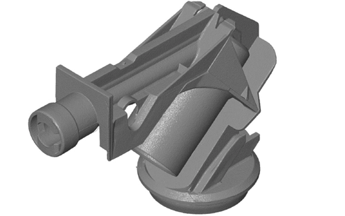 3d scan von Spritzgusteile an ihrem Standort