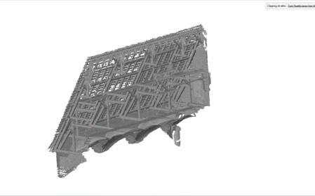 3Dpadelt Gebaeudevermessung Kirche Starkow CAD Modell