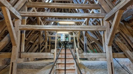 3Dpadelt Gebaeudevermessung Kirche Starkow