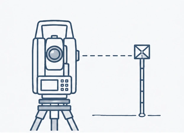 3Dpadelt Tachymeter Totalstation​