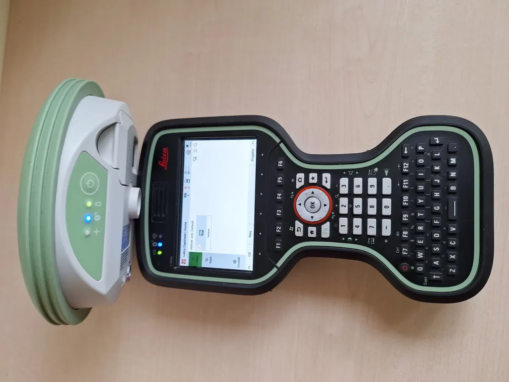Gebaeudevermessung mit GNSS GPS
