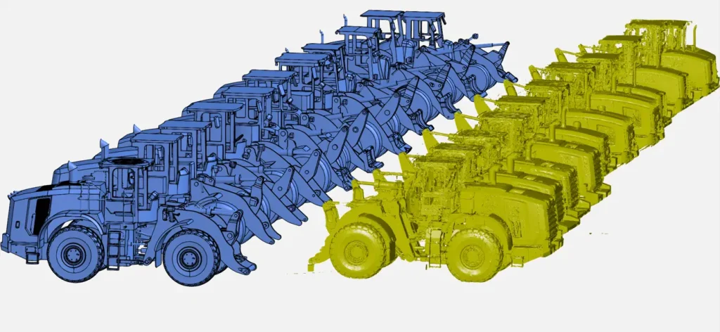 3D Laserscanning Baumaschinen