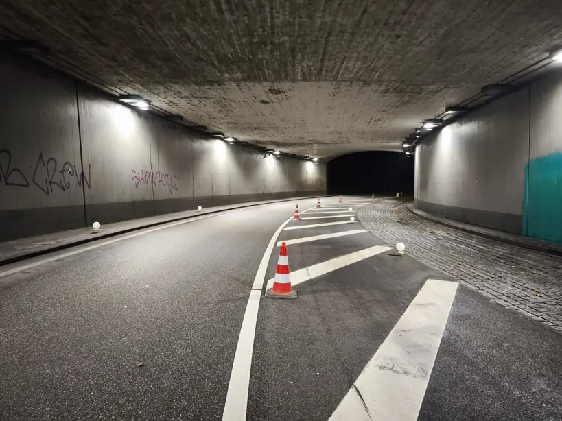 3D Laserscanning Hamburg Eidelstedt Tunnel 3