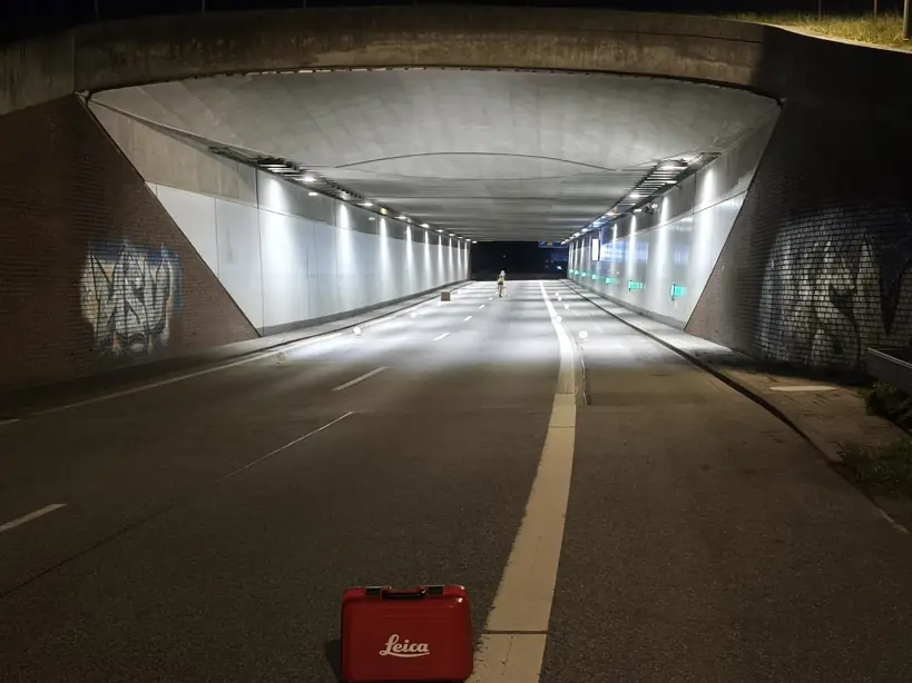 3D Laserscanning Hamburg Eidelstedt Tunnel 4