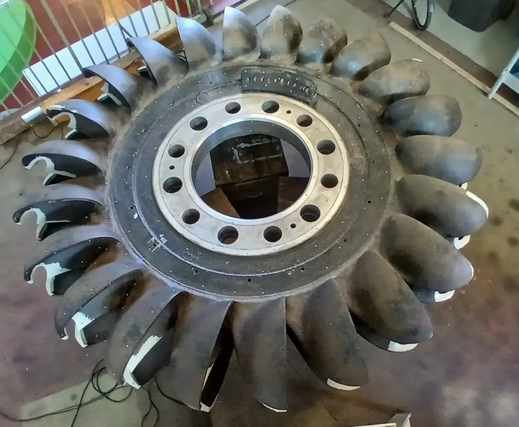 3D Laserscanning Turbine Hohenwarthe