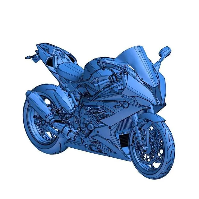 3D Scan Berlin BMW Mororrad