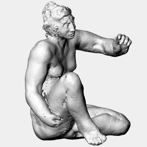3D Scan von Museen Portraitreliefs