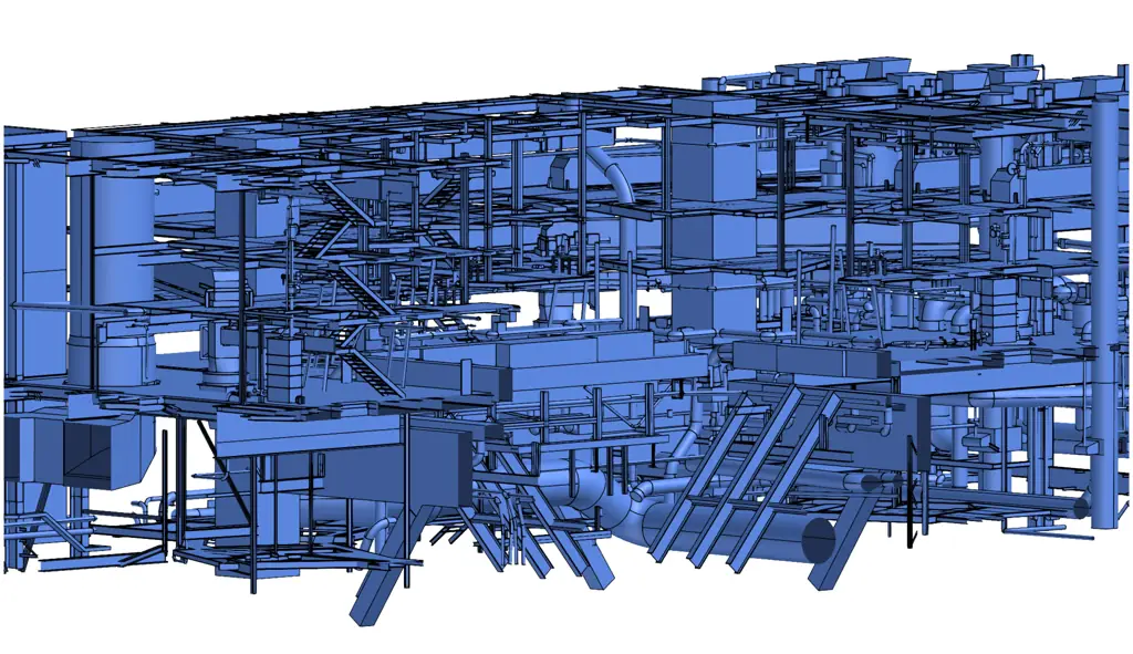 3D Scannen Industrie Anlagen