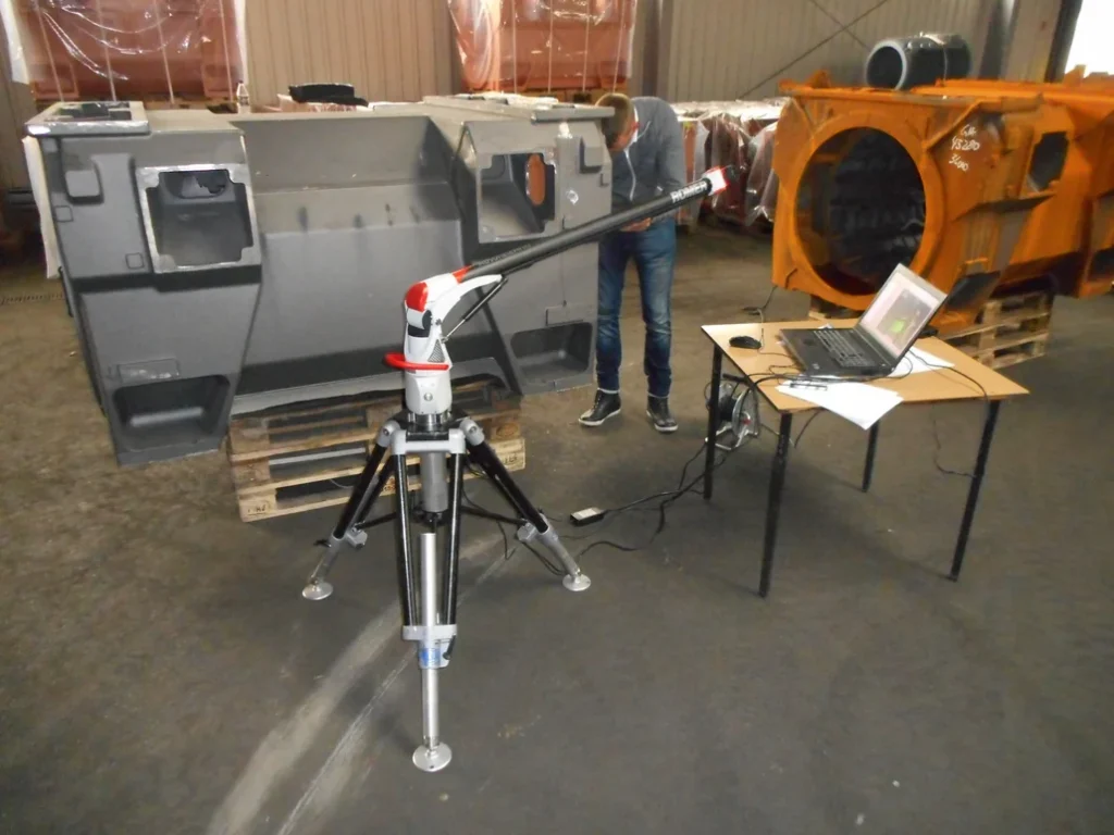 3D Vermessung Dresden Messarm