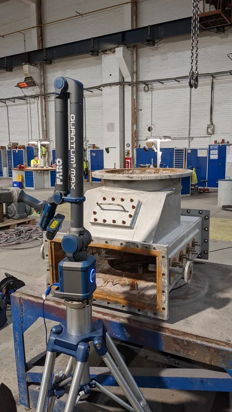 3D Vermessung Koeln Faro Arm