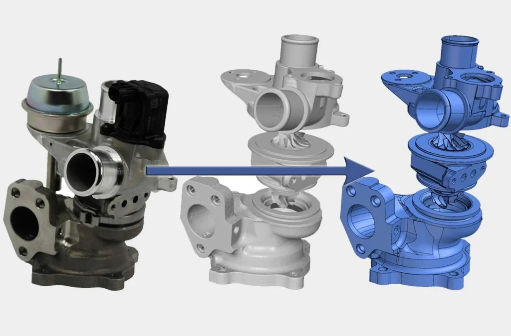 3D scannen Scan to Cad