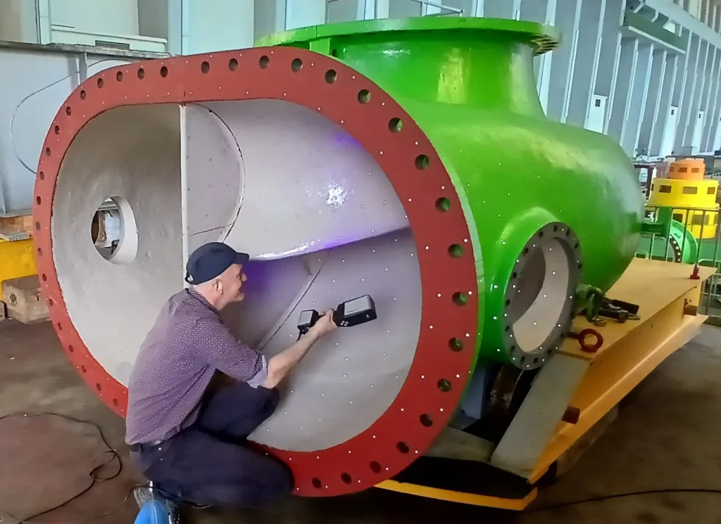Bauteilvermessung vom Verteiler