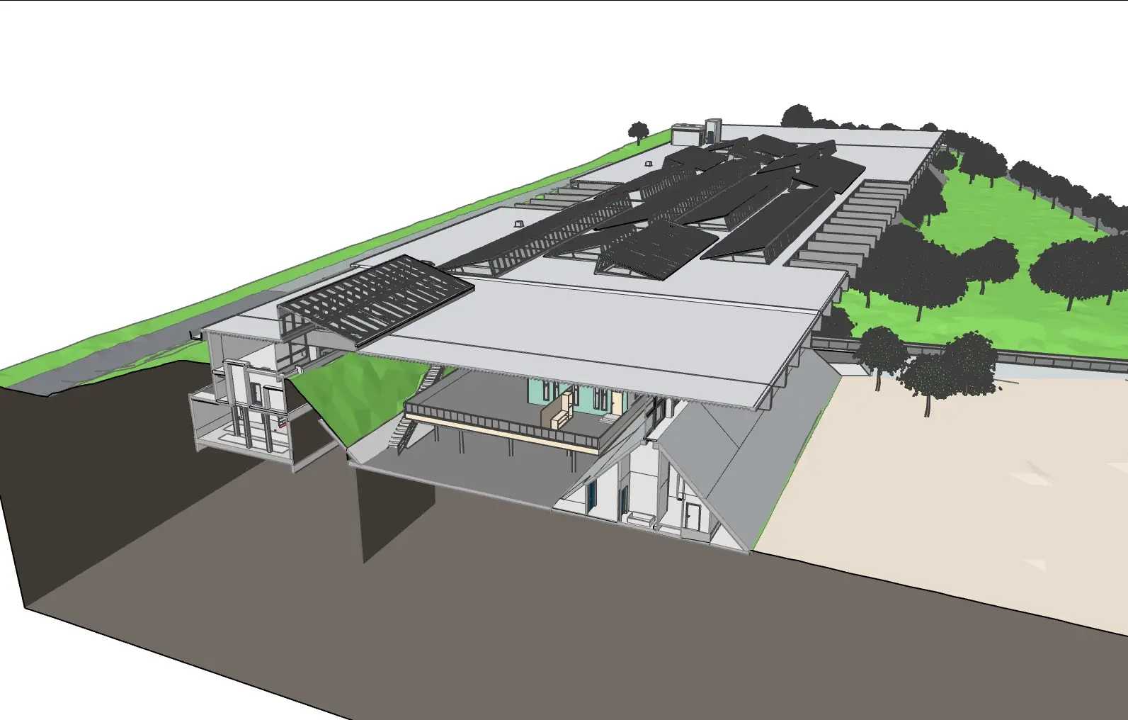 Digitaler Zwilling Biosphaere aussen