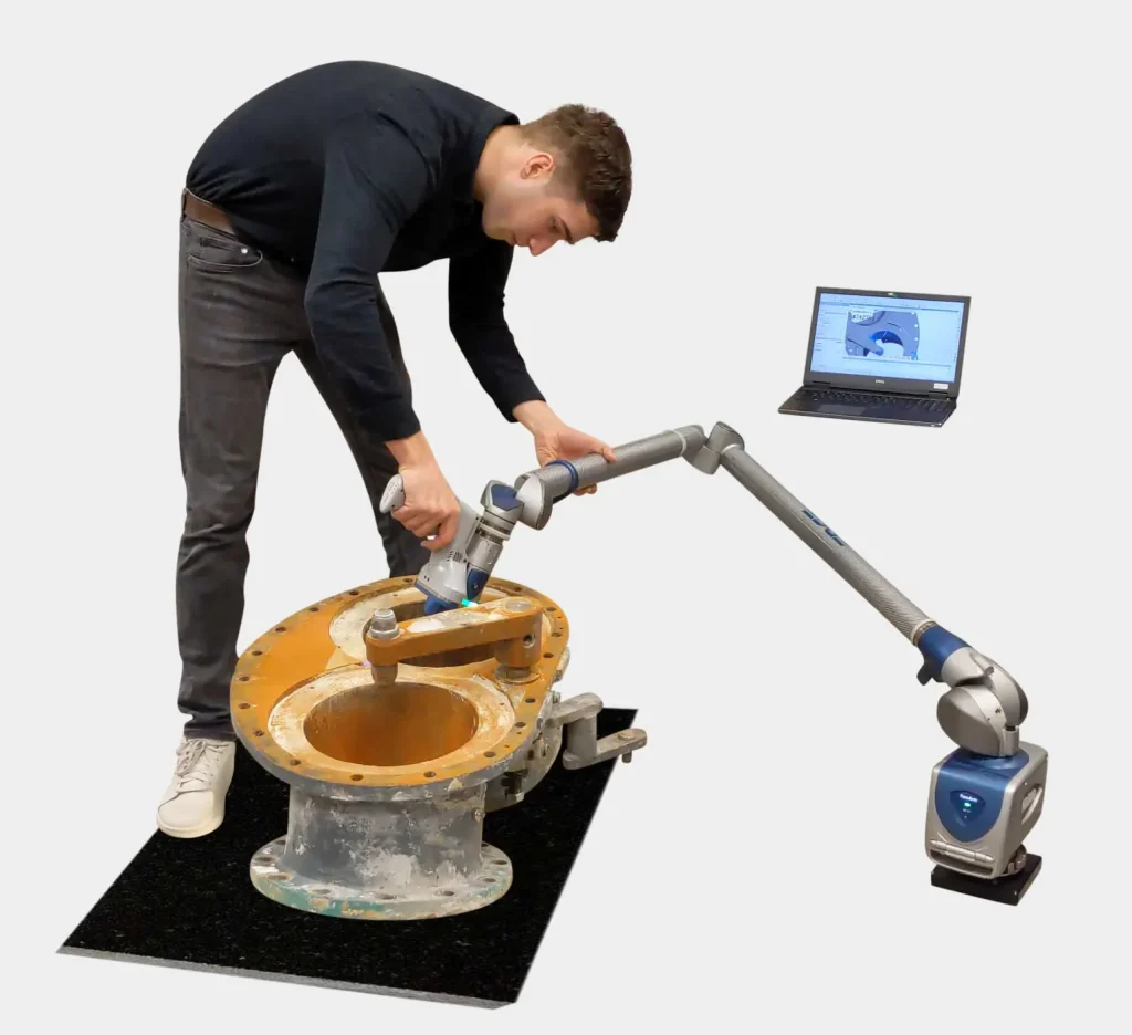 Faro Messarm laserscanning