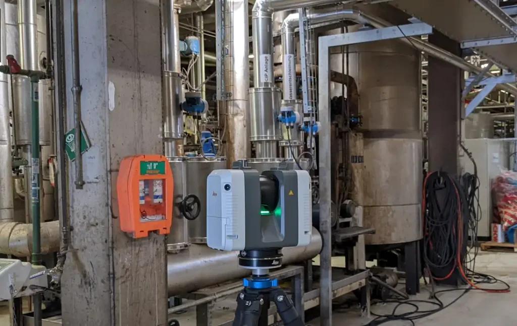 Industrievermessung Bestandserfassung