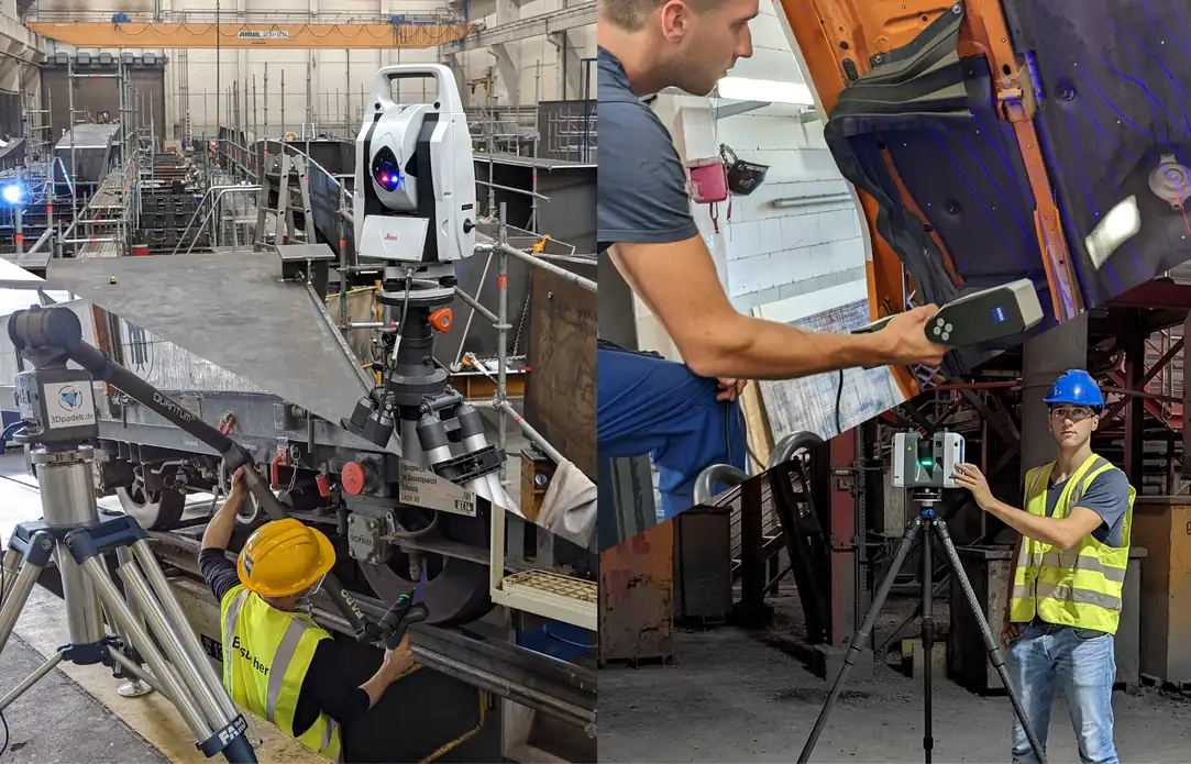 Industrievermessung Vor Ort