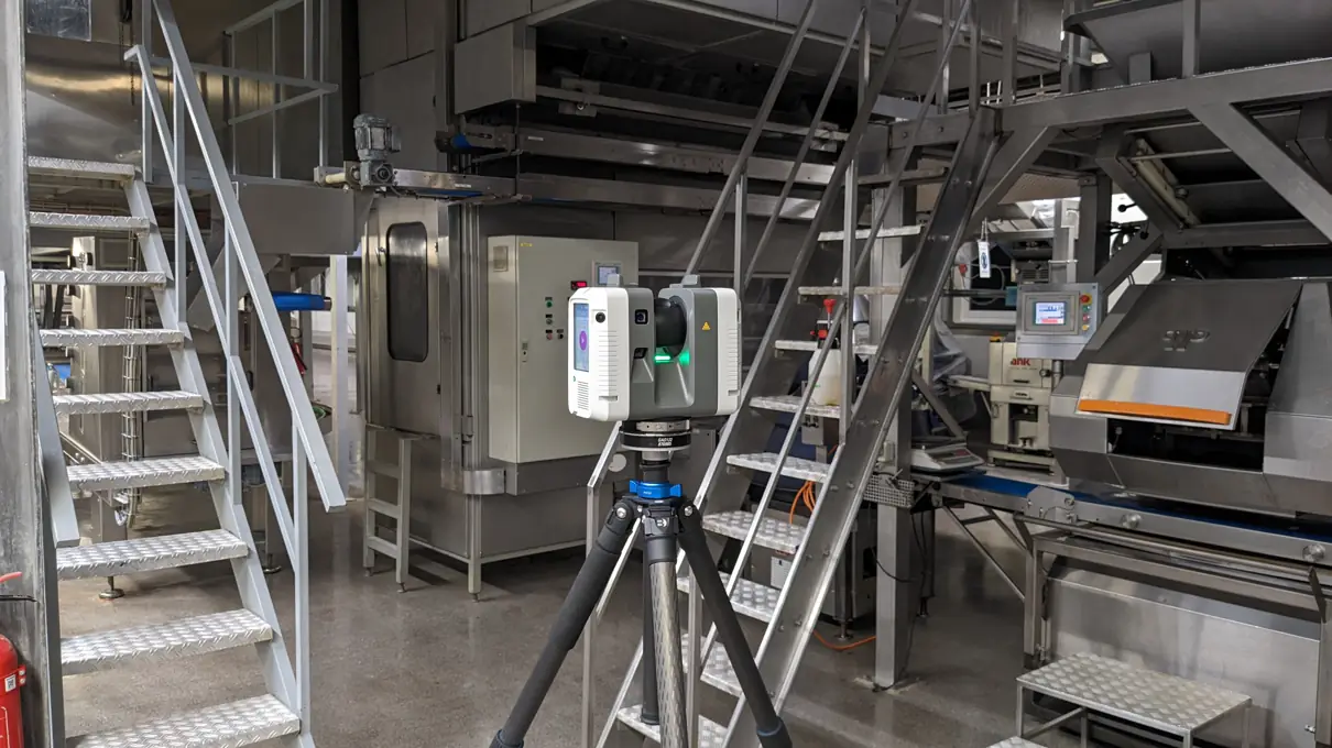 Laserscanning Industrie Vor Ort