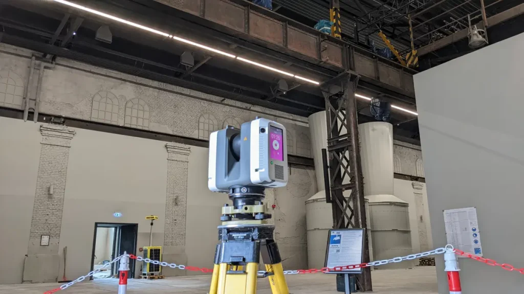Laserscanning Phoenix Halle Dortmund 1