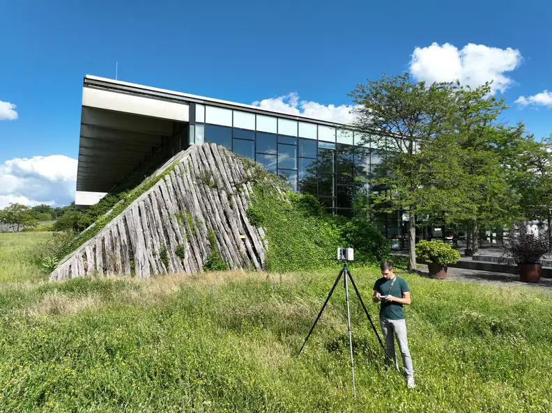 Scan to BIM biosphäre Postdam Laserscan