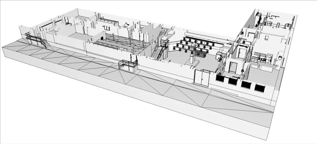digitaler Zwilling bereinigtes CAD Modell