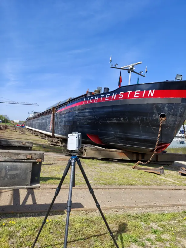 laserscanning Boot Hamburg Vor Ort