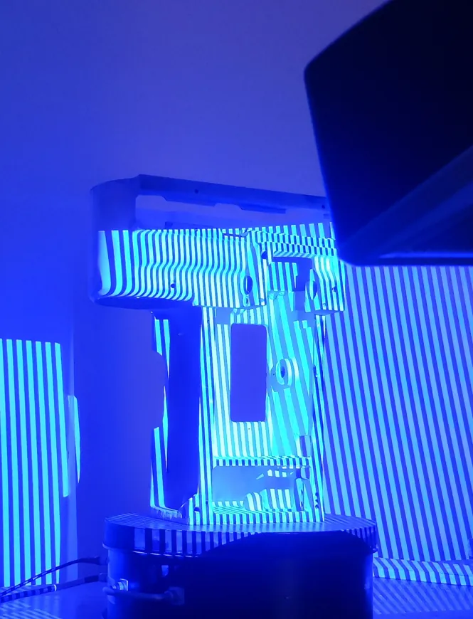 optische Bauteilvermessung mit Blue light scanning