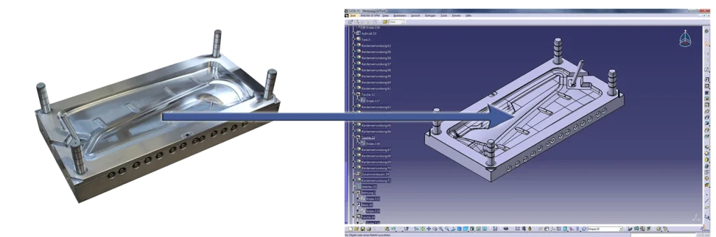 reverse engineering CATIA